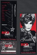 Yvette flyers for the Café de Paris, 1994. Illustration: Trade Mark.