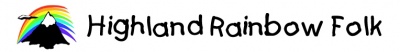 Highland Rainbow Folk logo